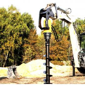 Аренда ямобура на базе экскаватора - тип 2