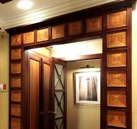 Арка межкомнатная дуб - вариант 1