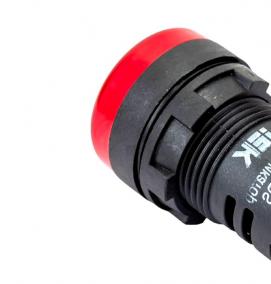 Арматура светосигнальная красная 220в - модель 4