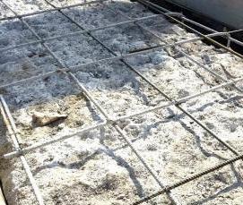 Армирование стяжки пола - вариант 1