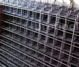 Армирование стяжки пола сеткой - вариант 3