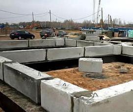 Армированные фундаментные блоки - вариант 2