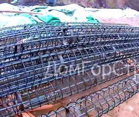 Армированные сваи - модель 4