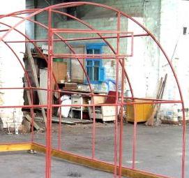 Арочная профильная труба - модель 3