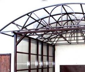 Арочные металлоконструкции - модель 2