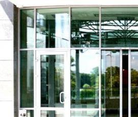 Автоматические двери из алюминиевого профиля - тип 2