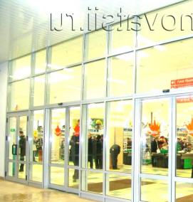 Автоматические противопожарные двери - модель 2