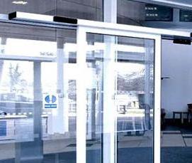 Автоматические стеклянные двери - модель 3