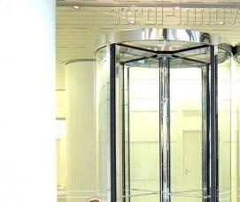 Автоматические стеклянные двери - модель 2