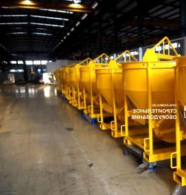 Бадья для бетона бн 1.5 - модель 2