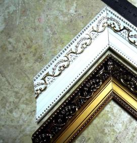 Багет для зеркала из дерева - тип 4
