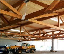 Балка клееная конструкционная - модель 4