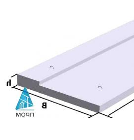Балконная плита - вариант 2