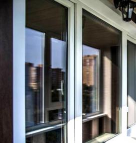 Балконные окна пластиковые - тип 1