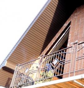 Балконные перила из металла - вариант 3