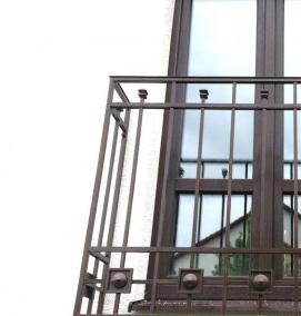 Балконные перила из металла - вариант 2