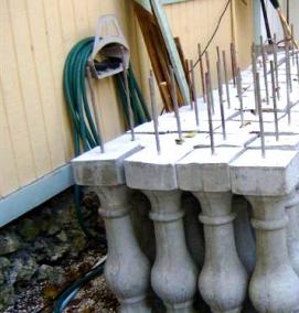 Балясины бетонные - модель 4