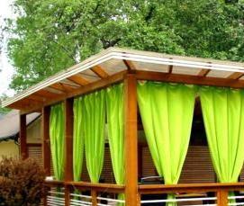 Бани беседки из клееного бруса - вариант 1