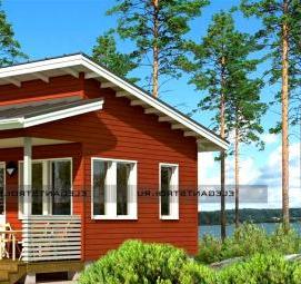 Бани хозблоки дома - модель 4