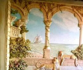 Барельеф - лепнина - вариант 2