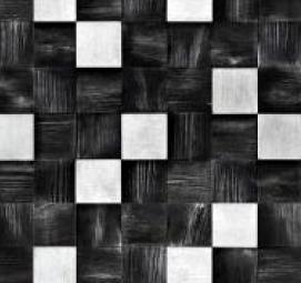 Белая круглая мозаика - тип 4