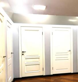 Белорусские двери межкомнатные из массива сосны - модель 1