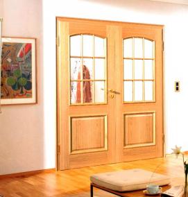 Белорусские двери межкомнатные из массива сосны - модель 4