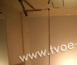 Белые цветные потолки натяжные - вариант 4