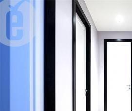 Белые наличники на двери межкомнатные - вариант 2