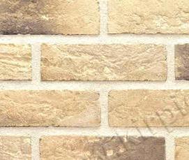 Белый кирпич ручной формовки - модель 4