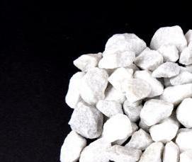 Белый мраморный щебень - тип 3
