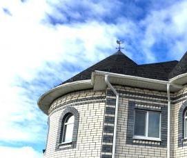 Белый пустотелый кирпич - модель 4