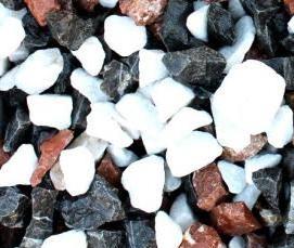 Белый щебень - модель 1