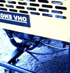 Бензиновый генератор трехфазный - вариант 2