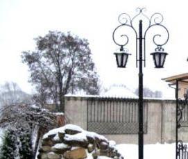 Беседка дачная металлическая - вариант 2