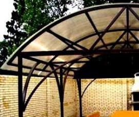 Беседка из квадратной трубы - вариант 1