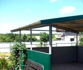 Беседка из квадратной трубы - вариант 2