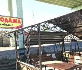 Беседка из витой трубы - модель 4