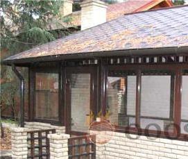 Беседка с мангалом и печкой из кирпича - вариант 2