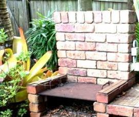 Беседка с мангалом посередине - модель 3