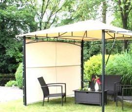 Беседка шатер из профильной трубы - модель 1