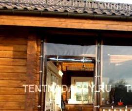 Беседка веранда для дачи - модель 3