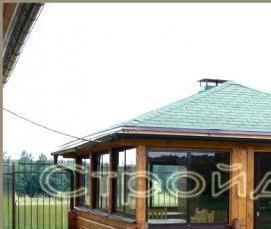 Беседки деревянные закрытые с мангалом - тип 2