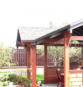 Беседки для дачи - модель 1