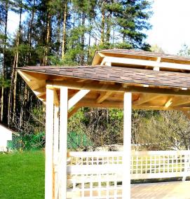 Беседки для дачи - модель 2