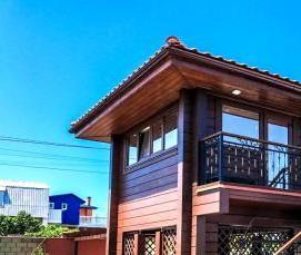 Беседки домики из бруса - вариант 3