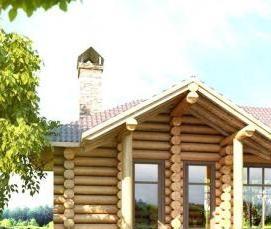 Беседки домики из бруса - вариант 2