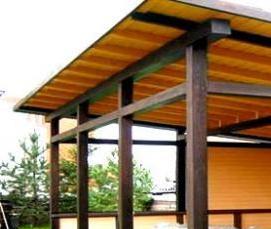 Беседки и павильоны для дачи - вариант 4