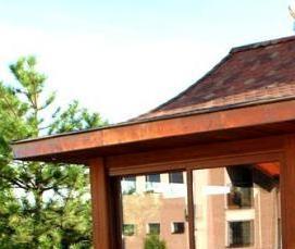 Беседки из дерева остекленные - тип 1