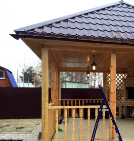 Беседки из дерева - вариант 2